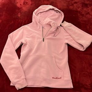 carhartt quarter zip hoodie